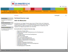 Tablet Screenshot of parisozial-emscher-lippe.de